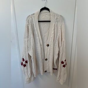 Taylor Swift Red Folklore Rare Knit Cardigan Sweater